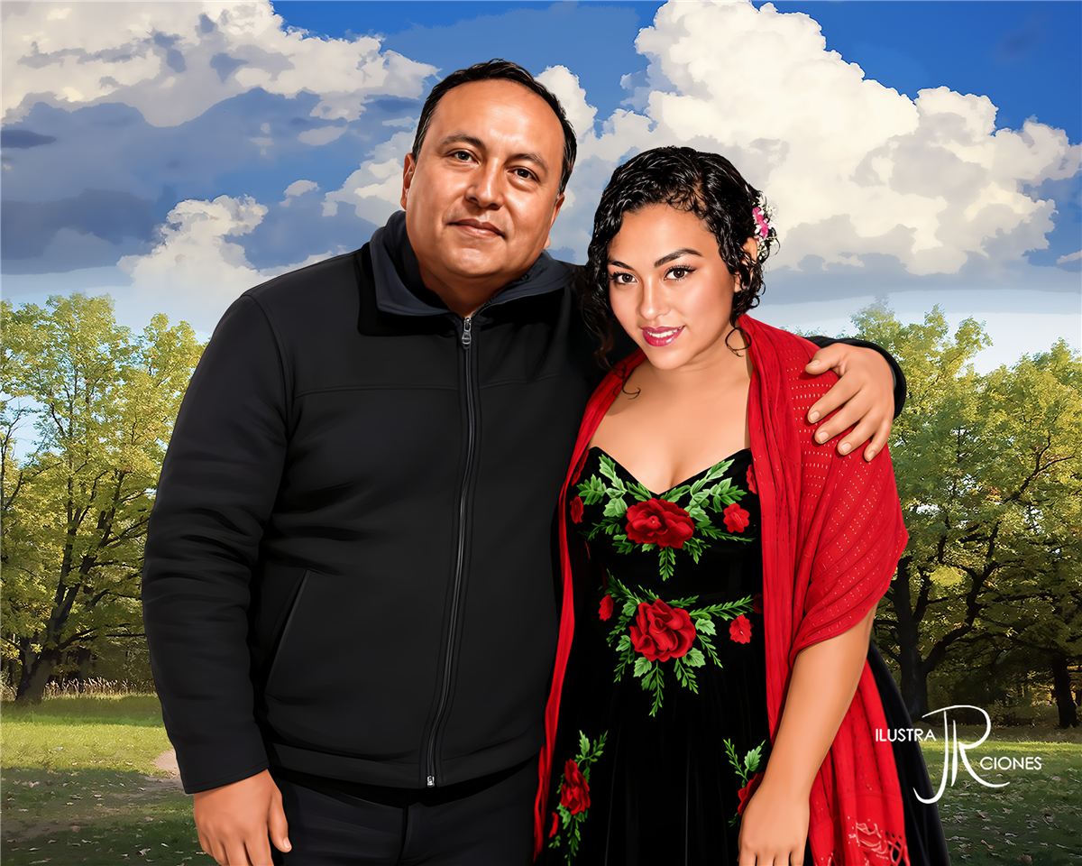 Ilustración personalizada JROS
