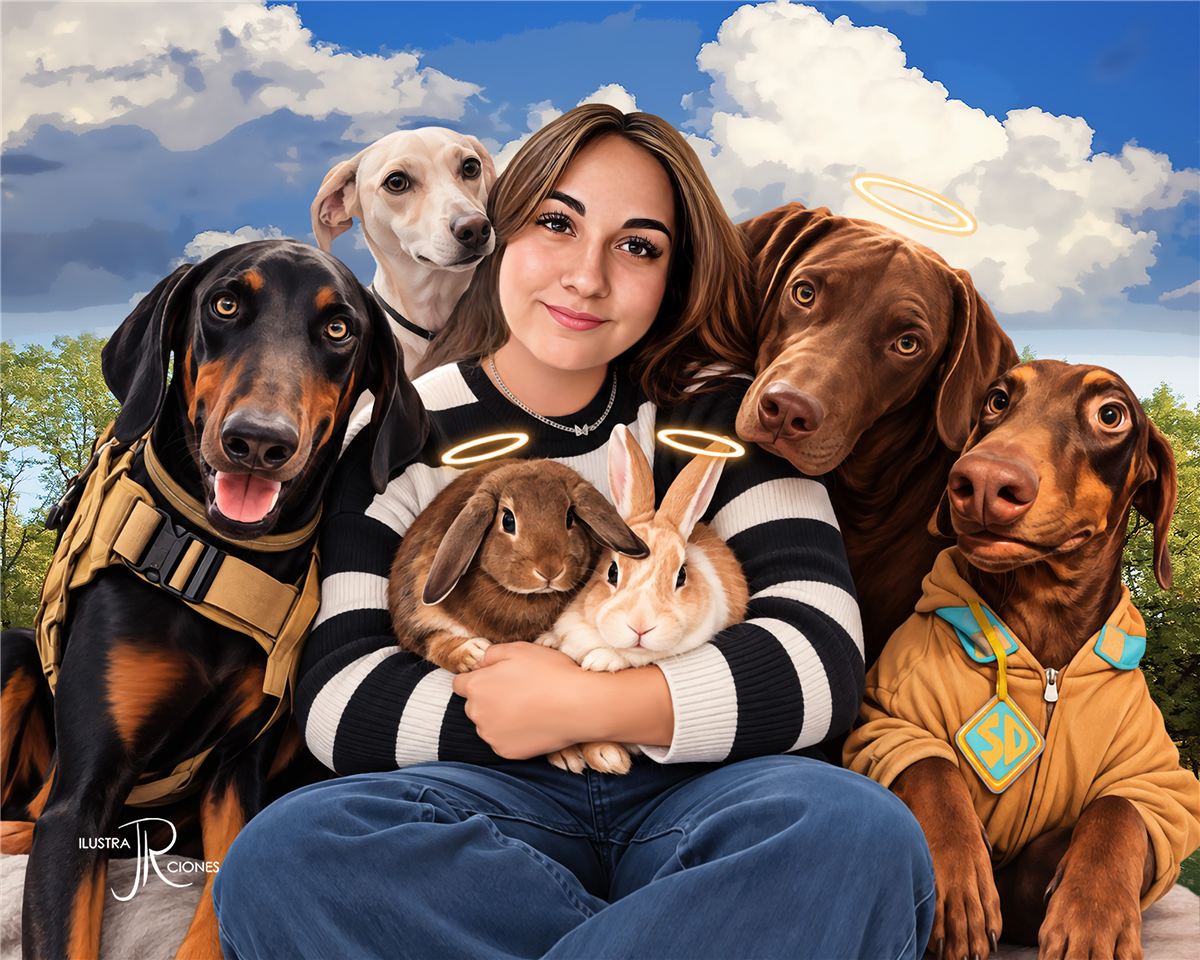 Ilustración personalizada JROS