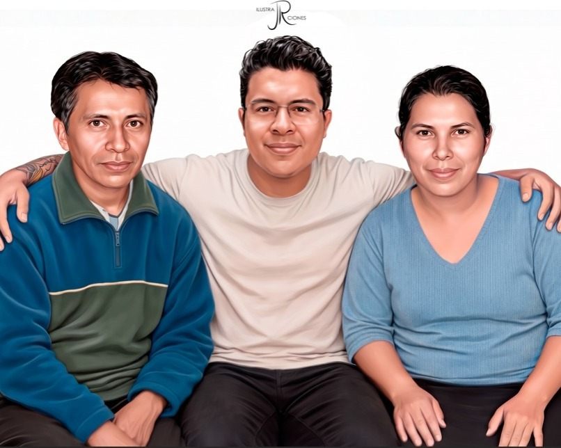 Ilustración de 3 persona(s)